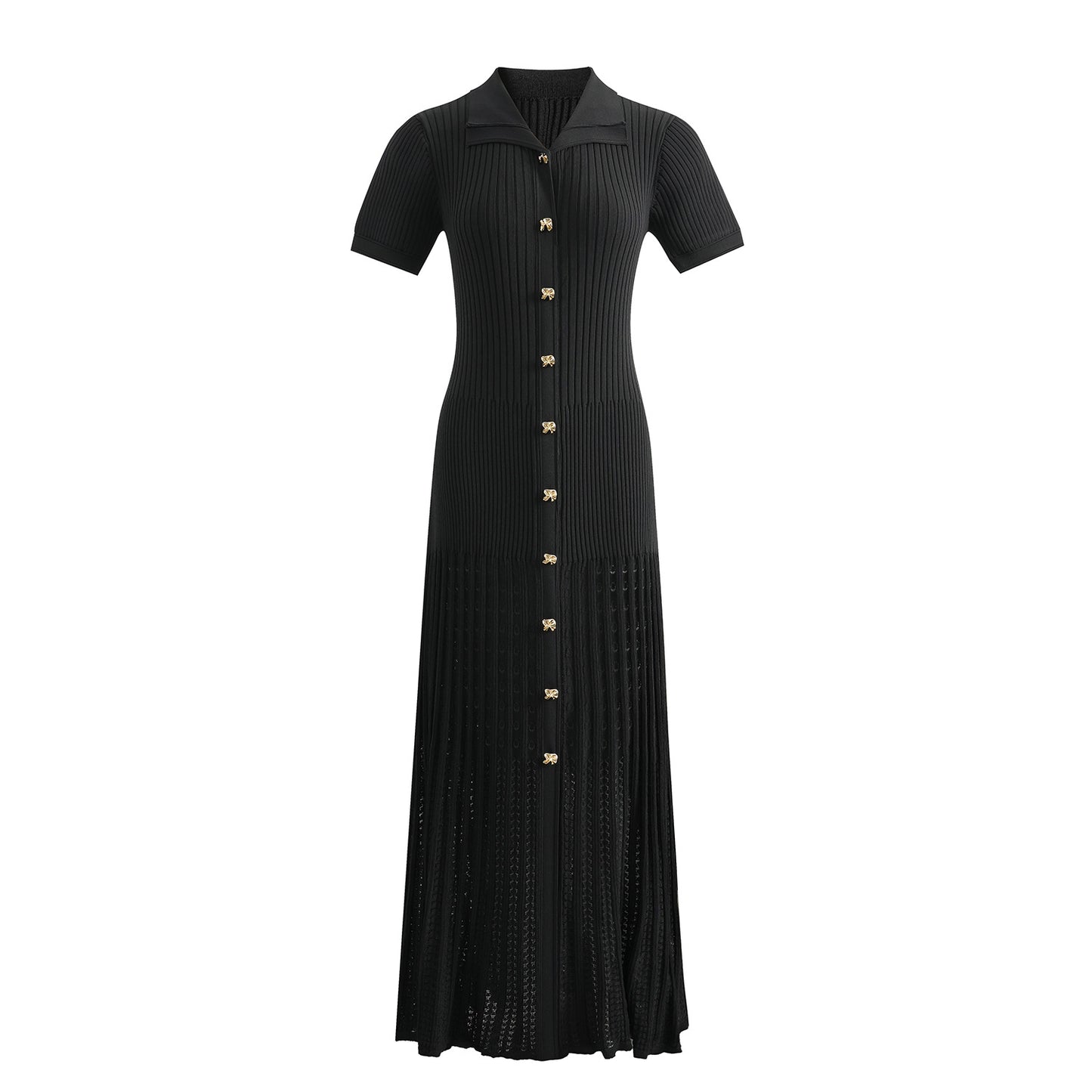 Women's elegant knitted dress