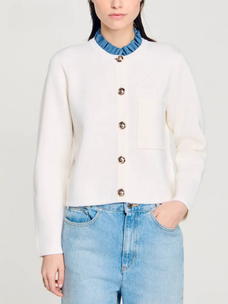 Women's long sleeve cardigan