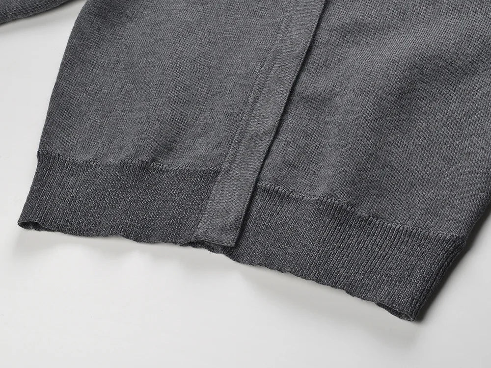 O-neck Cardigan A-line Mini Skirt Women Solid 2Pcs