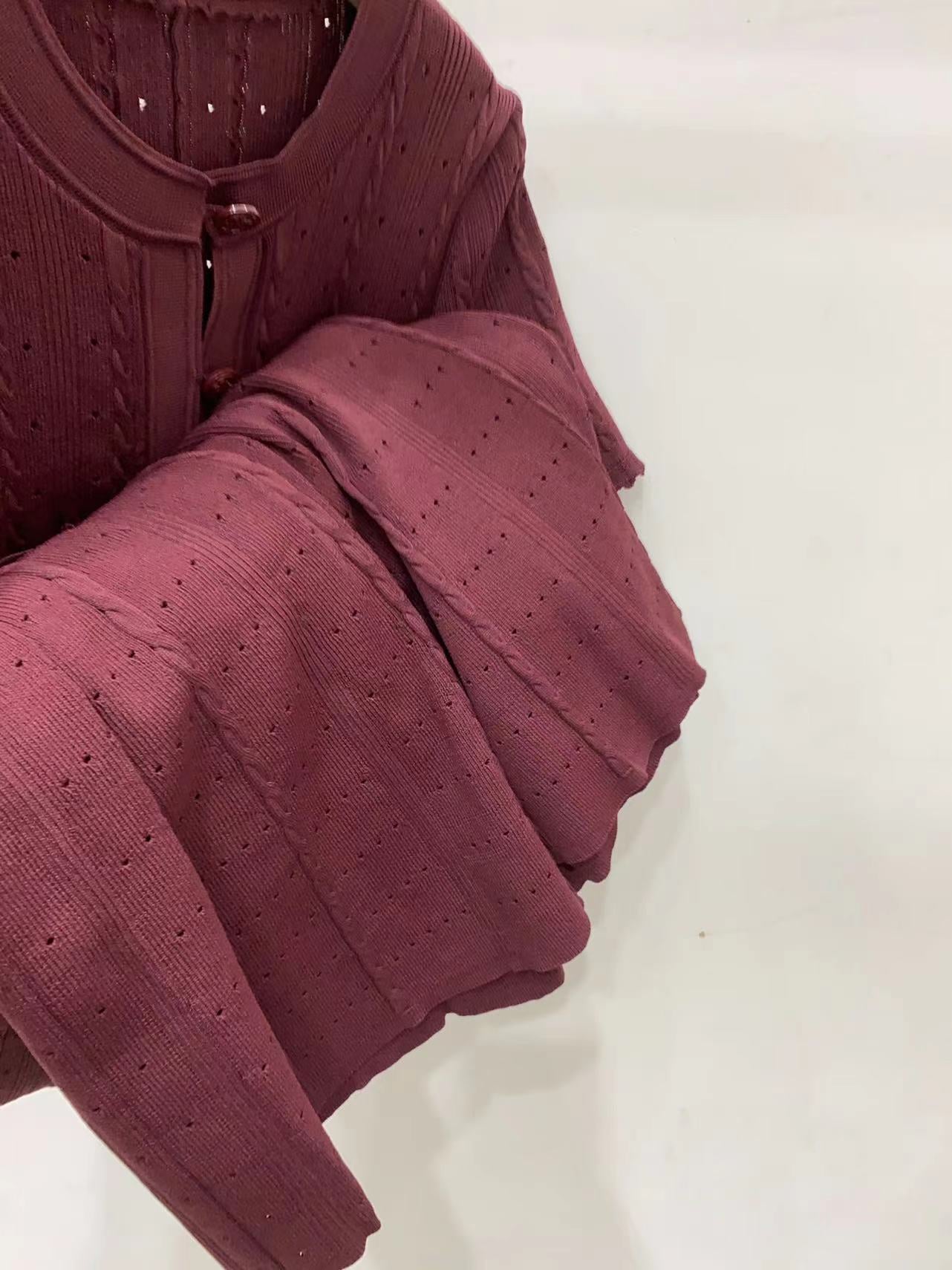 Women's high quality short sleeve lapel knitted slim fit dress