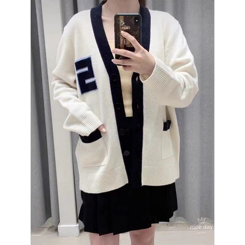 women's winter long-sleeved cardigan sweater