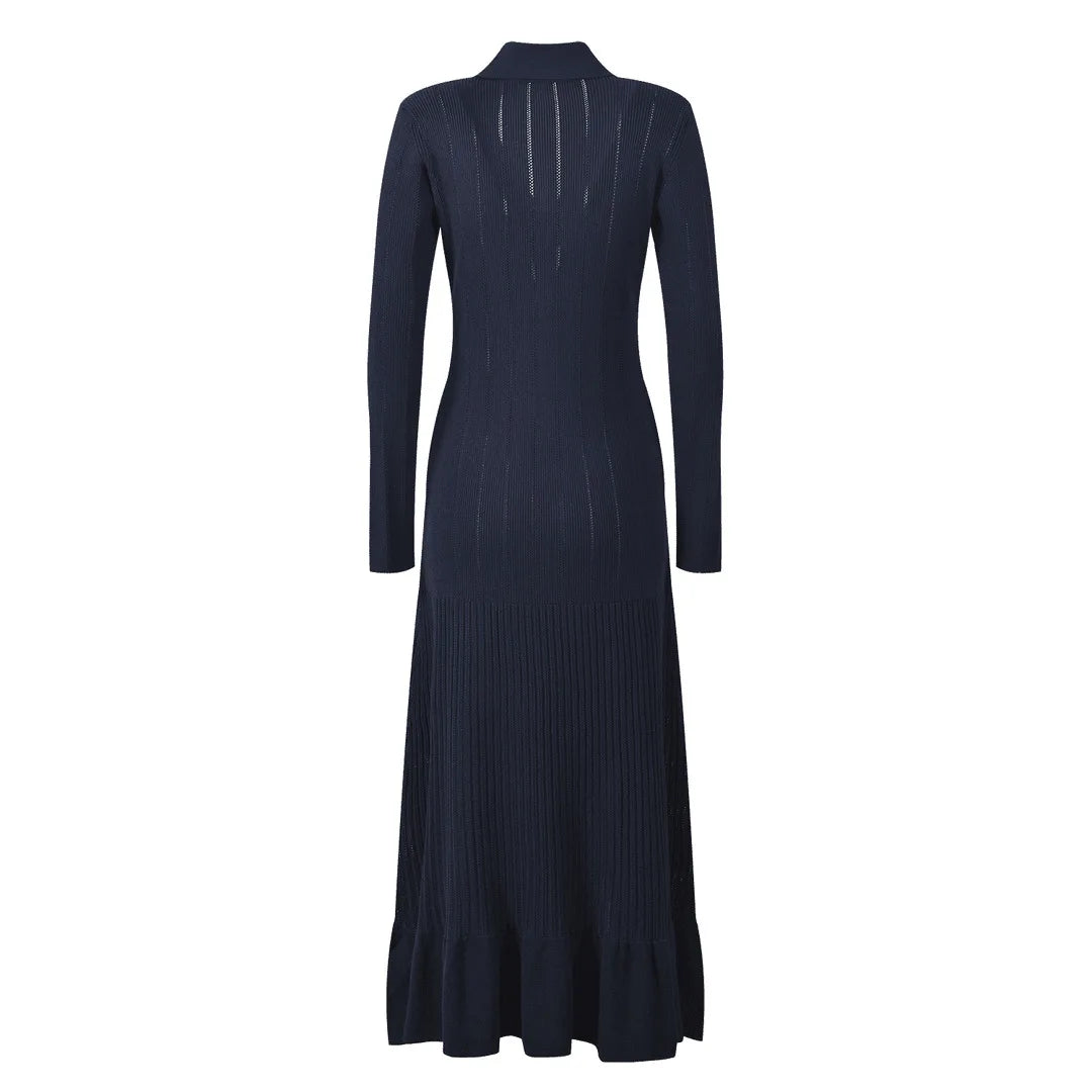 Women's elegant knitted dress