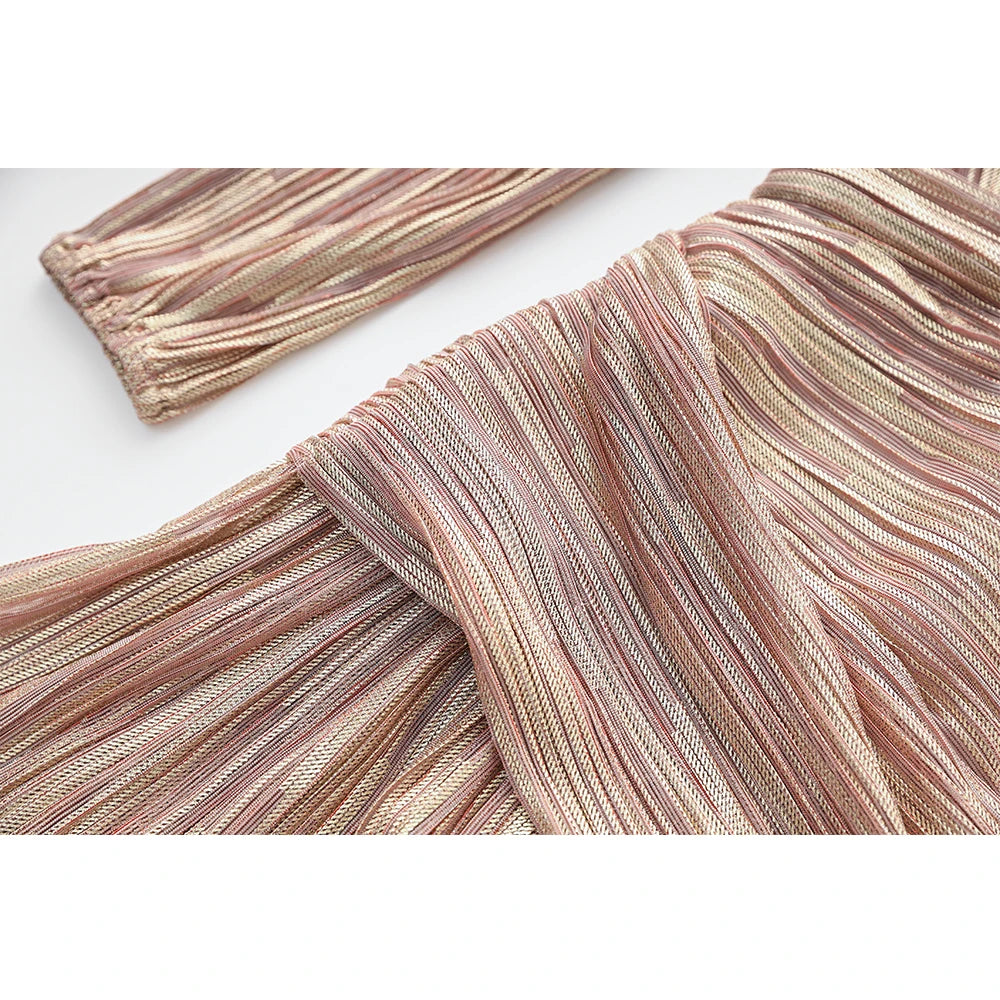 French Style Party Eneving Design Sexy V-neck Dress