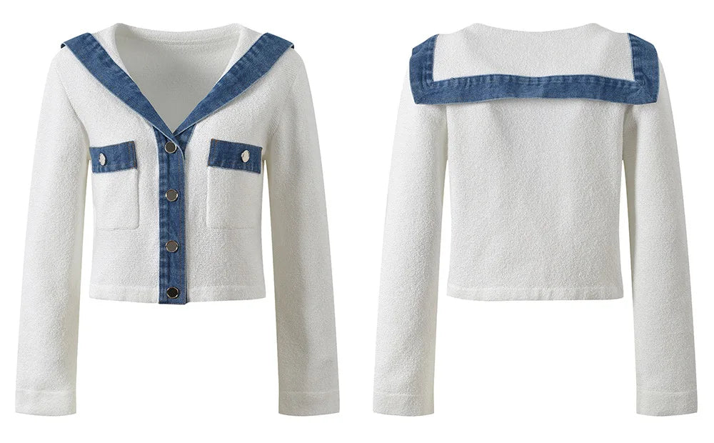 women's long sleeve knitted sweater