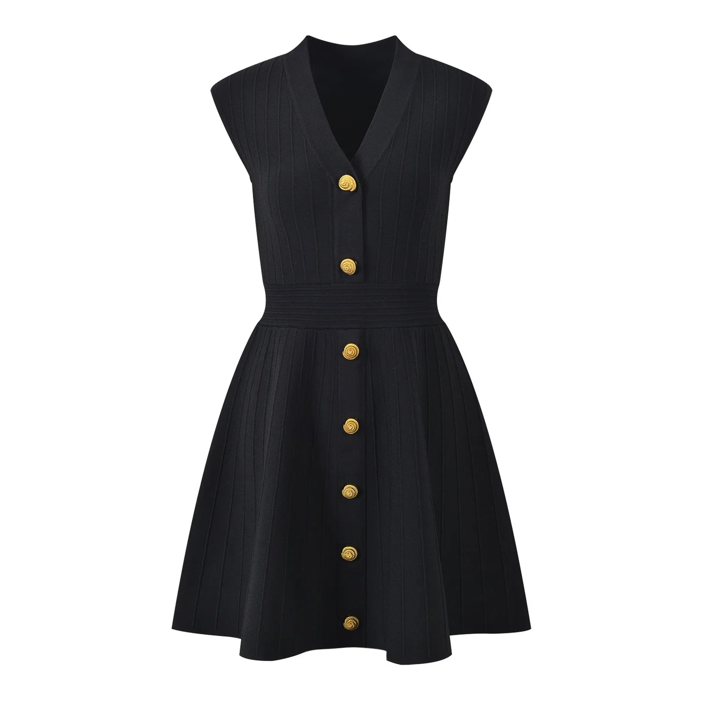 Solid Knits Short Mini Dresses For Women
