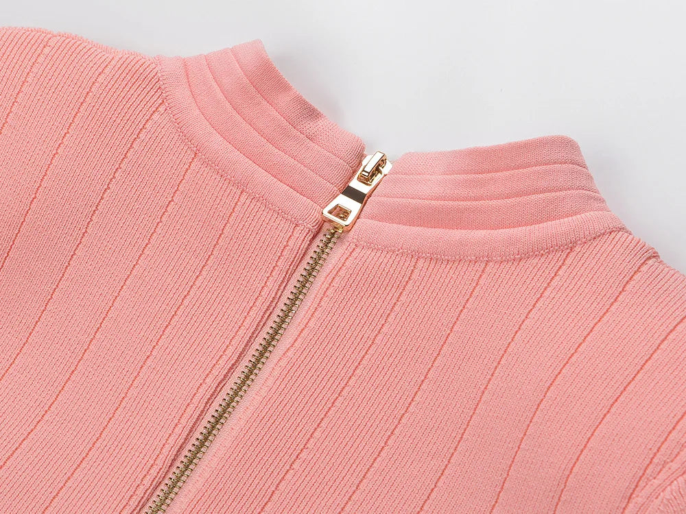 Short Sleeve V-neck Slim Knitting Casual Sheath Mini Dress Women