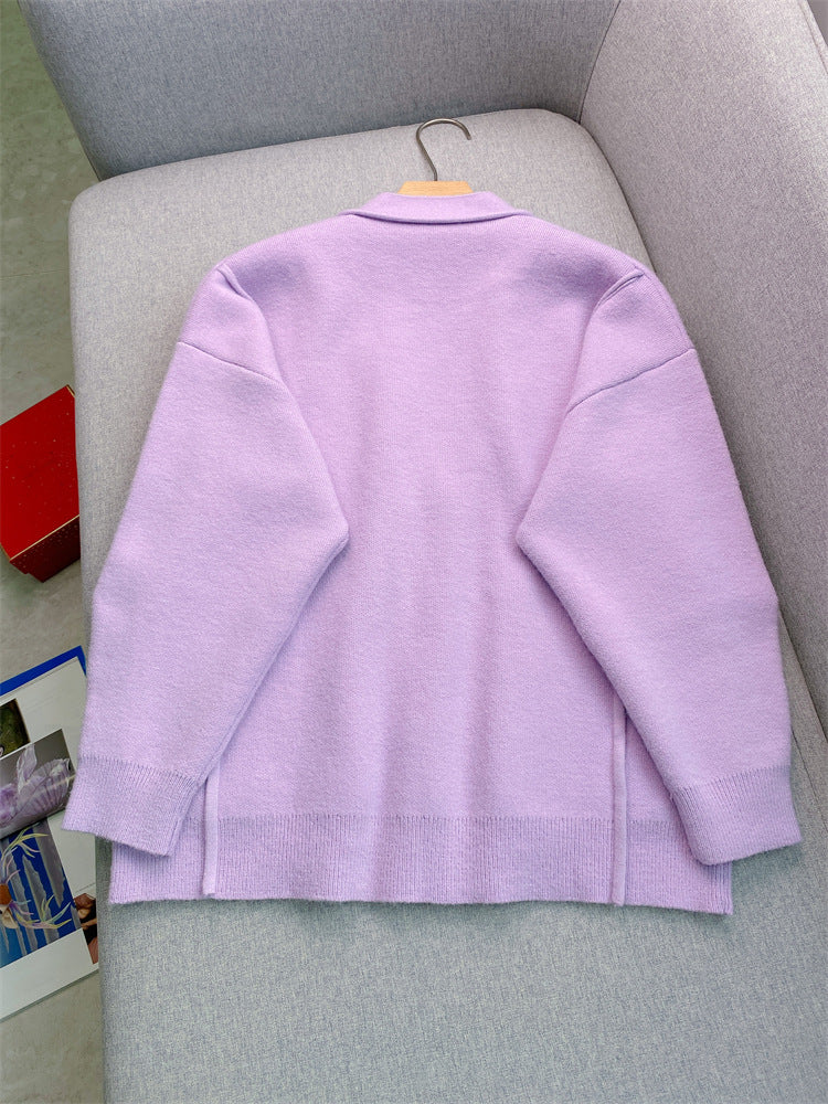 women's long-sleeved cardigan