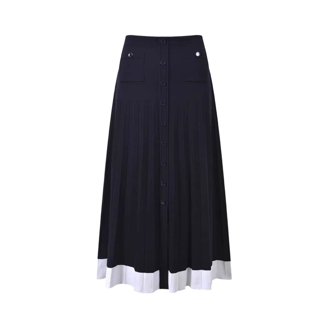 Women's slim cardigan skirt two-piece suit
