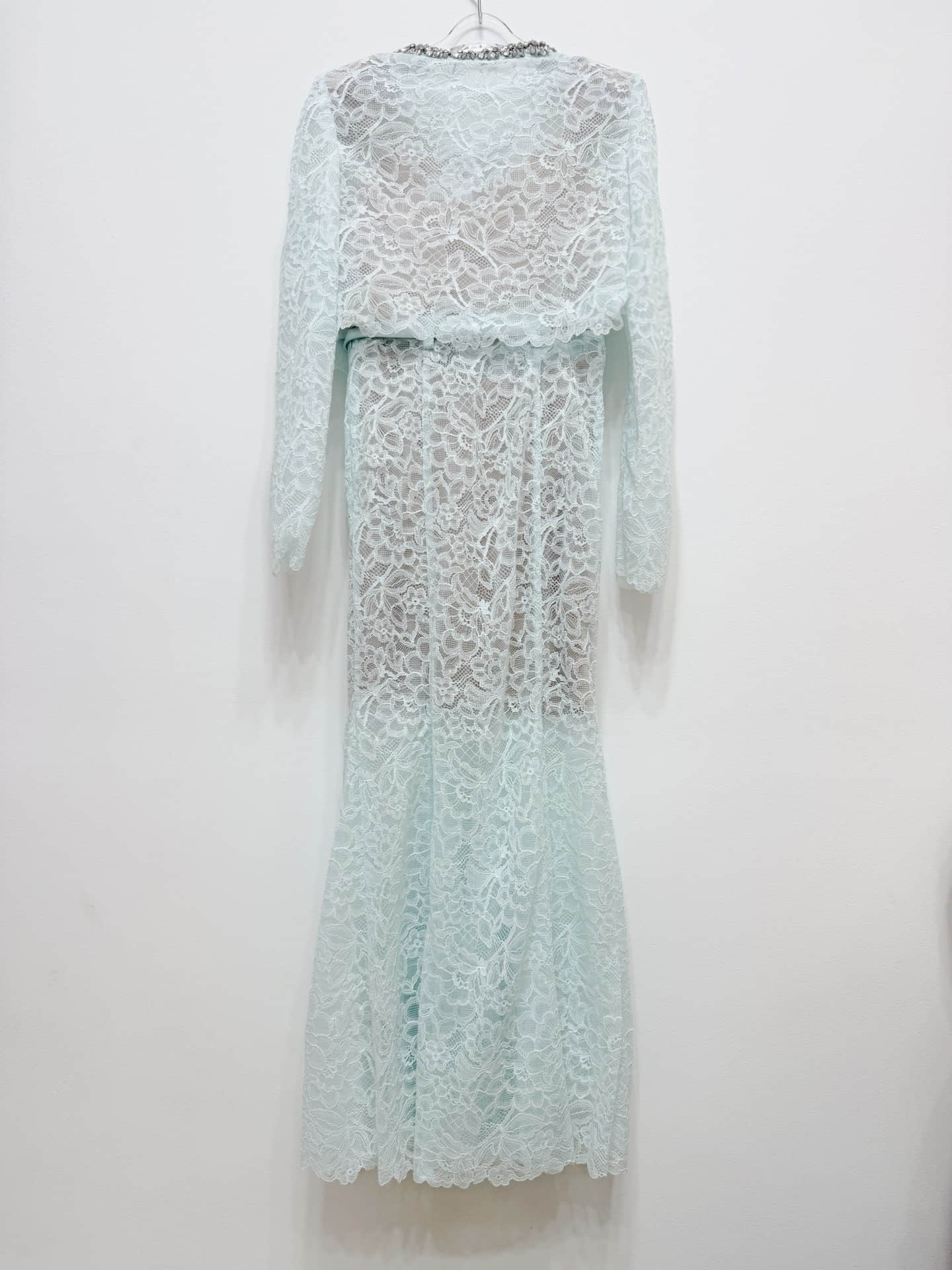 Women's lace two piece suit