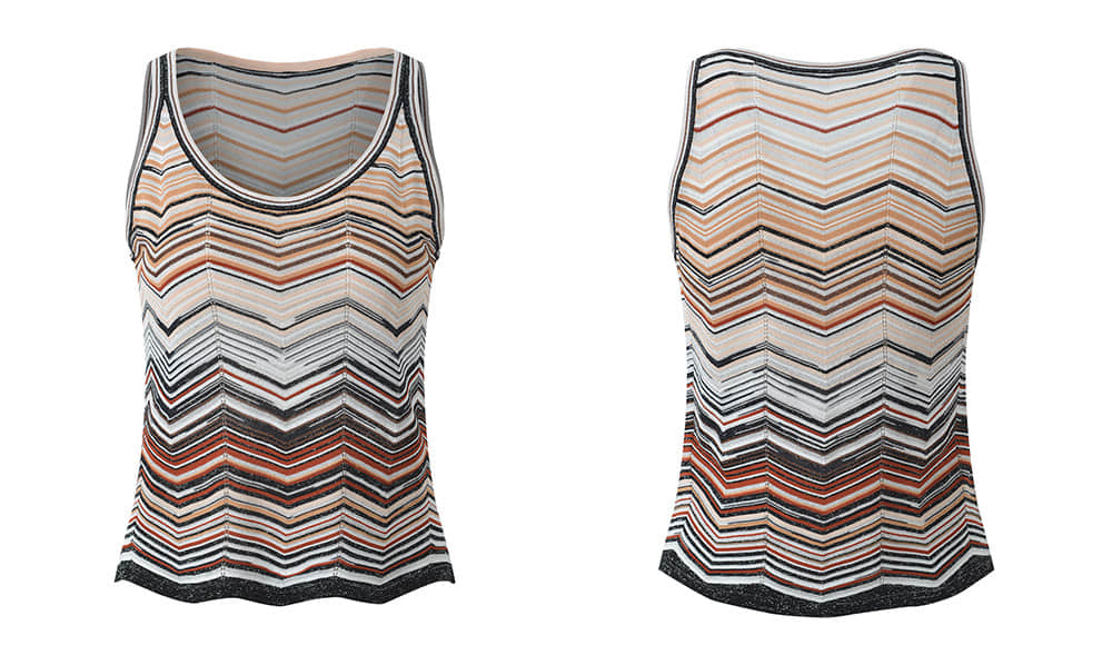 Women's Striped Casual Three-Piece Set