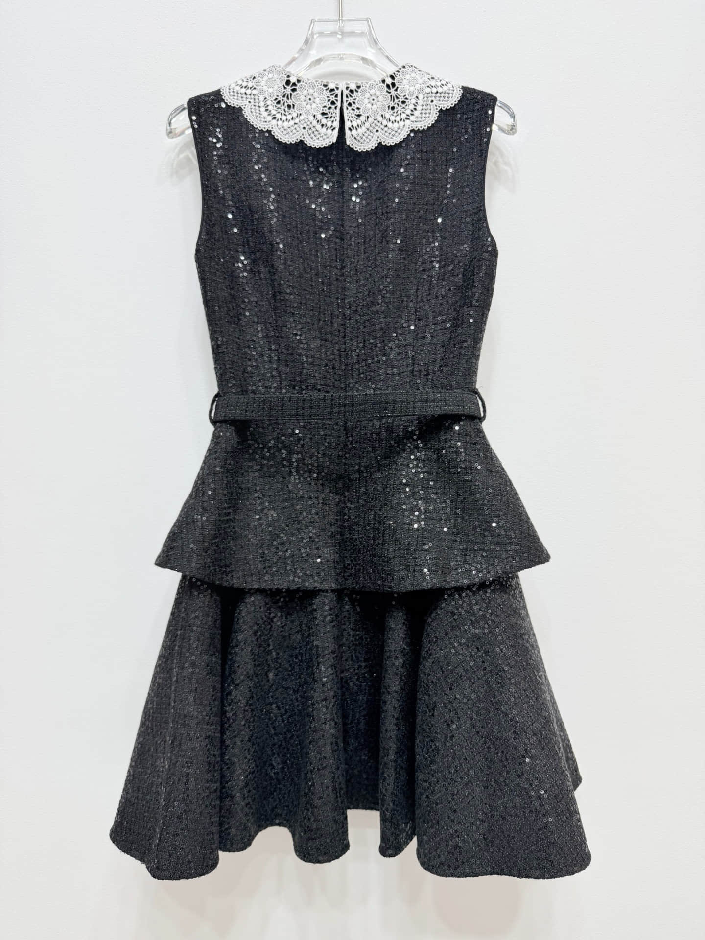 Black Lace Summer Elegant Party Dress