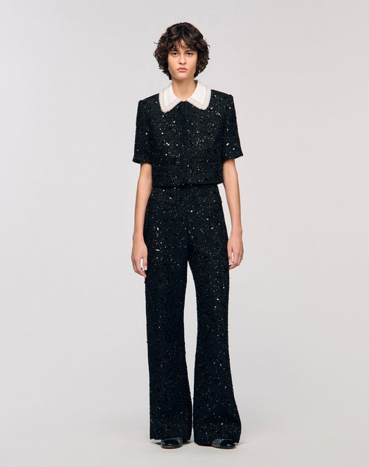 Women's fashionable casual two piece suit