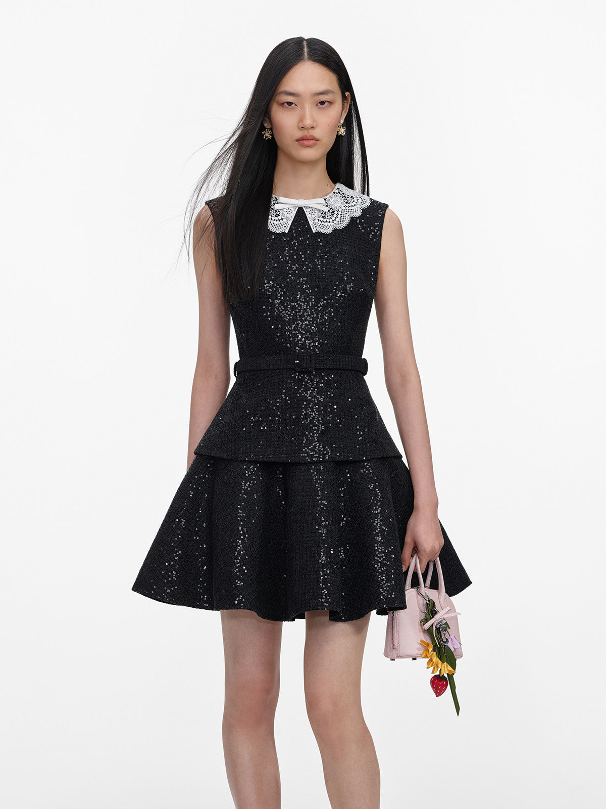 Black Lace Summer Elegant Party Dress