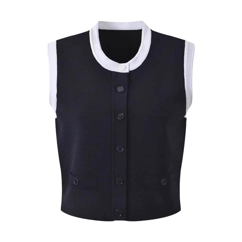 Women's slim cardigan skirt two-piece suit