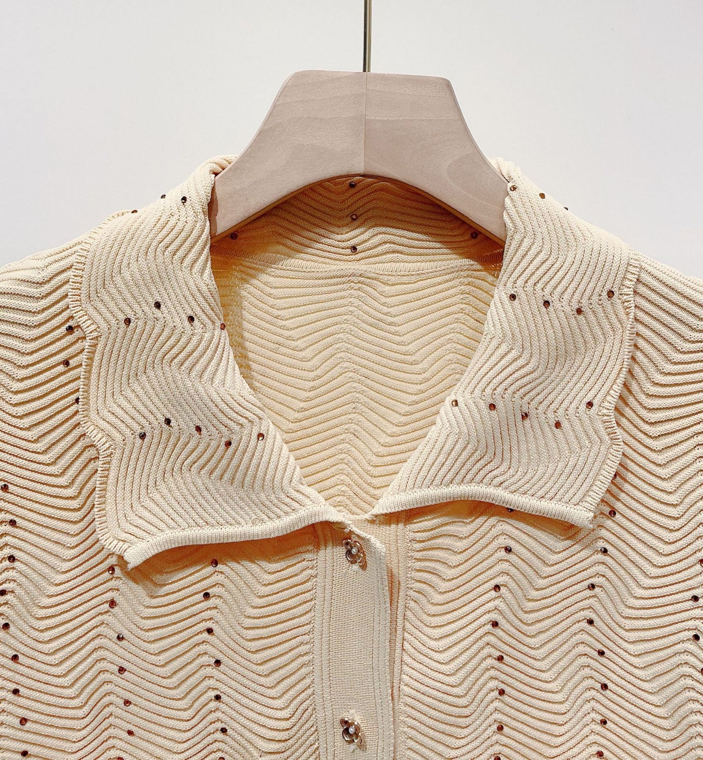 Women's golden casual sports two-piece suit
