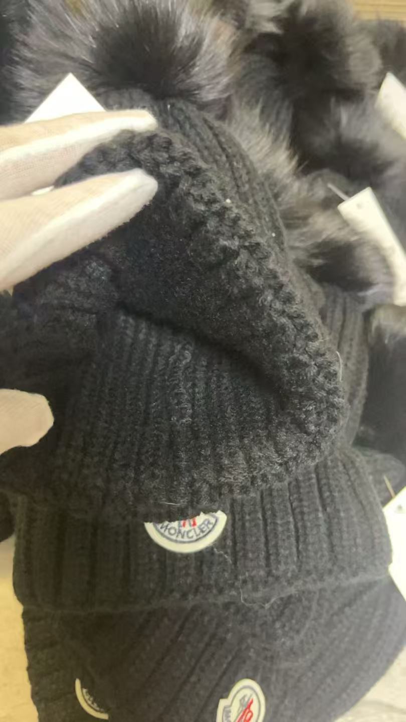 Winter black hat