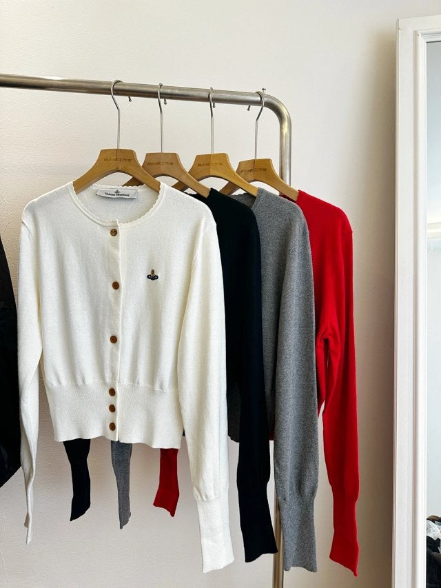 Long-sleeved casual autumn sweater cardigan