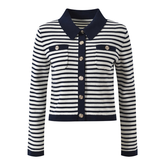 Women's single breasted knitted cardigan