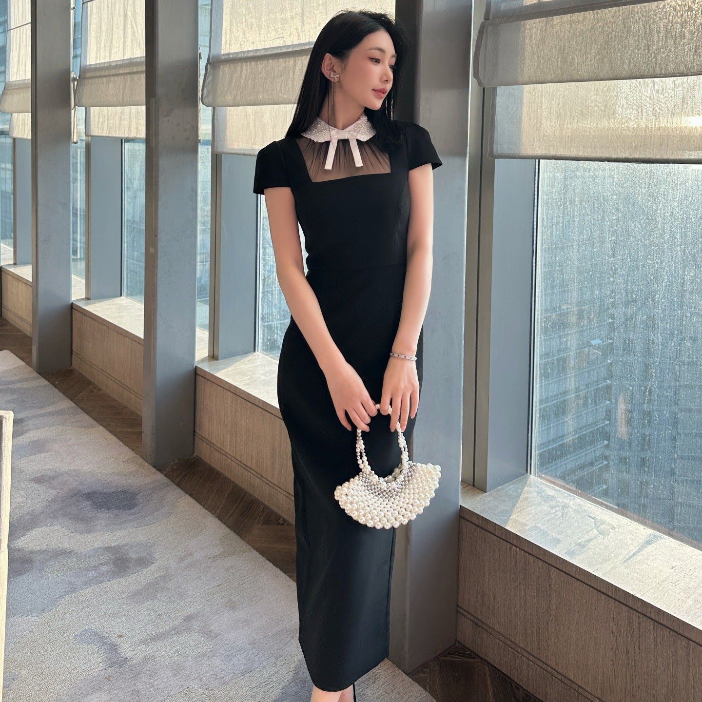 Black Elegant Party Dress