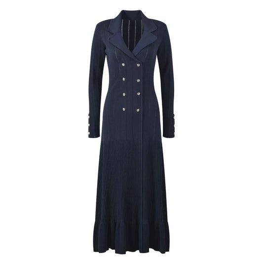 Women's elegant knitted dress