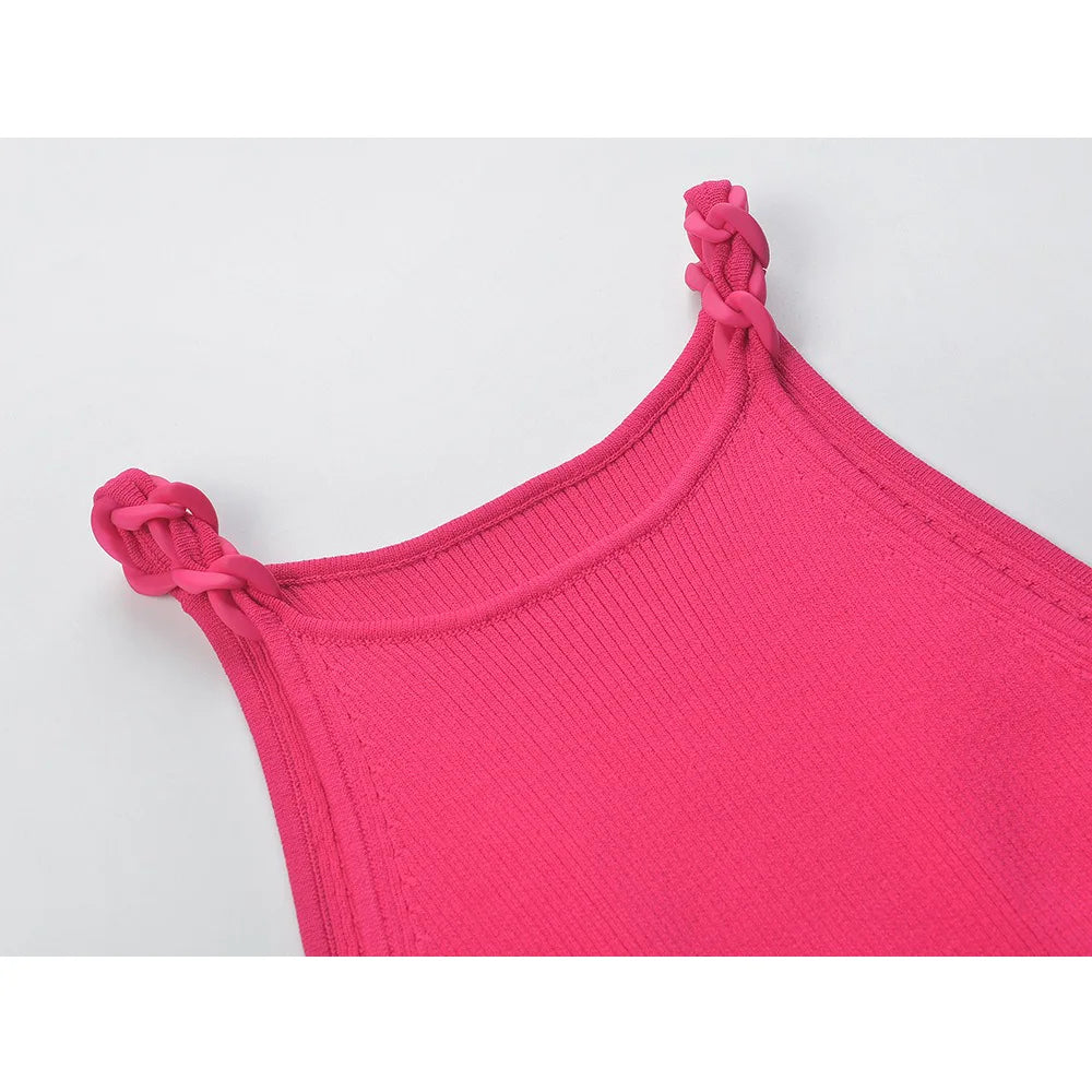 Vest Tops Sleeveless Halter Design Women Summer Cool Clothing