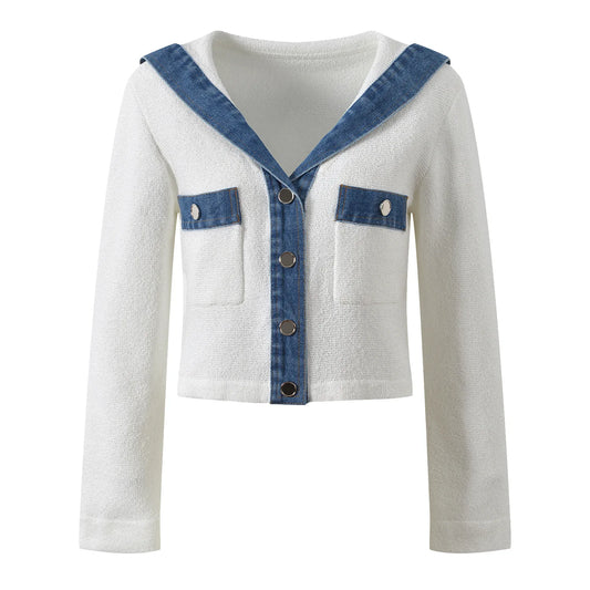 women's long sleeve knitted sweater