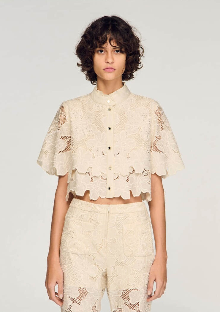 Women's casual shirt and trousers two-piece suit
