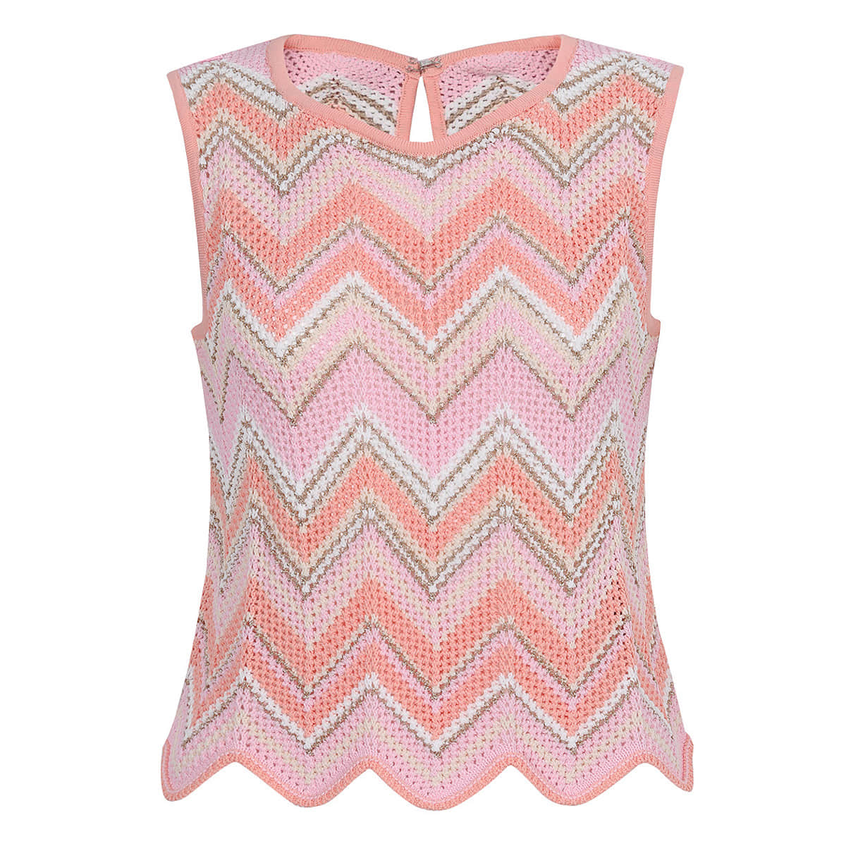 Women's Pink Stripe Three Piece Set