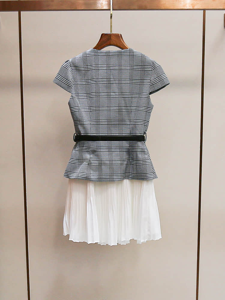 Women‘s Sleeveless Chink Elegant Dress